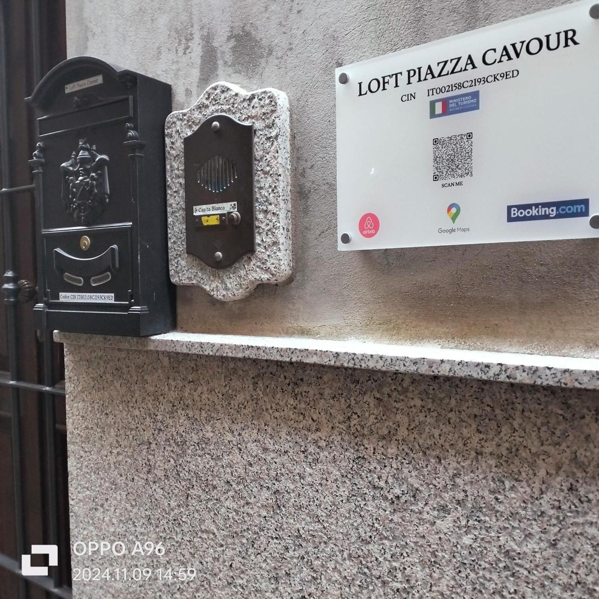 Loft Piazza Cavour Verceil Extérieur photo
